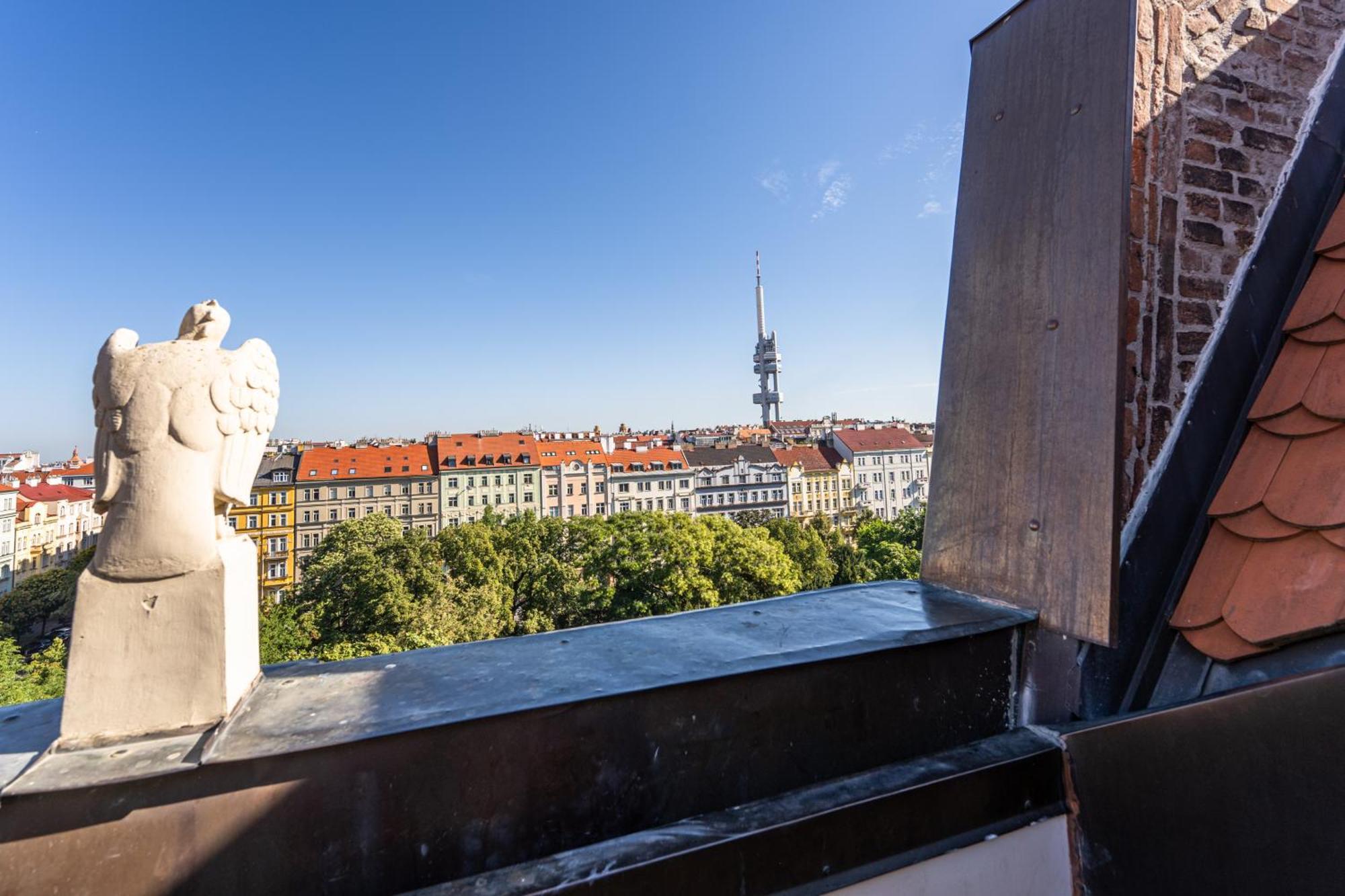 Jiriho Z Podebrad Apartments Prag Exteriör bild
