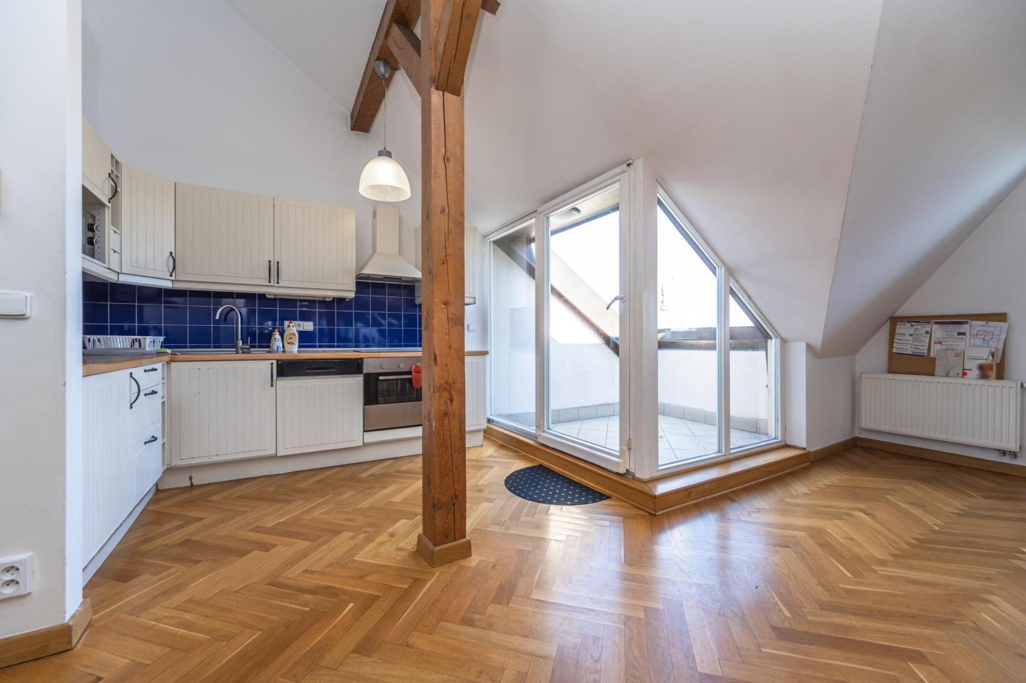 Jiriho Z Podebrad Apartments Prag Exteriör bild